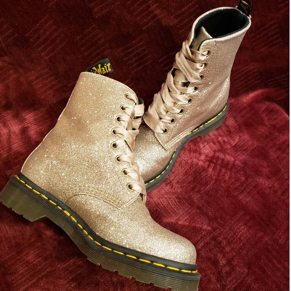 1460 PASCAL CHUNKY GOLD GLITTER - Picture 5 of 8